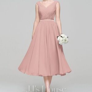 Jj’s house dusty rose dress